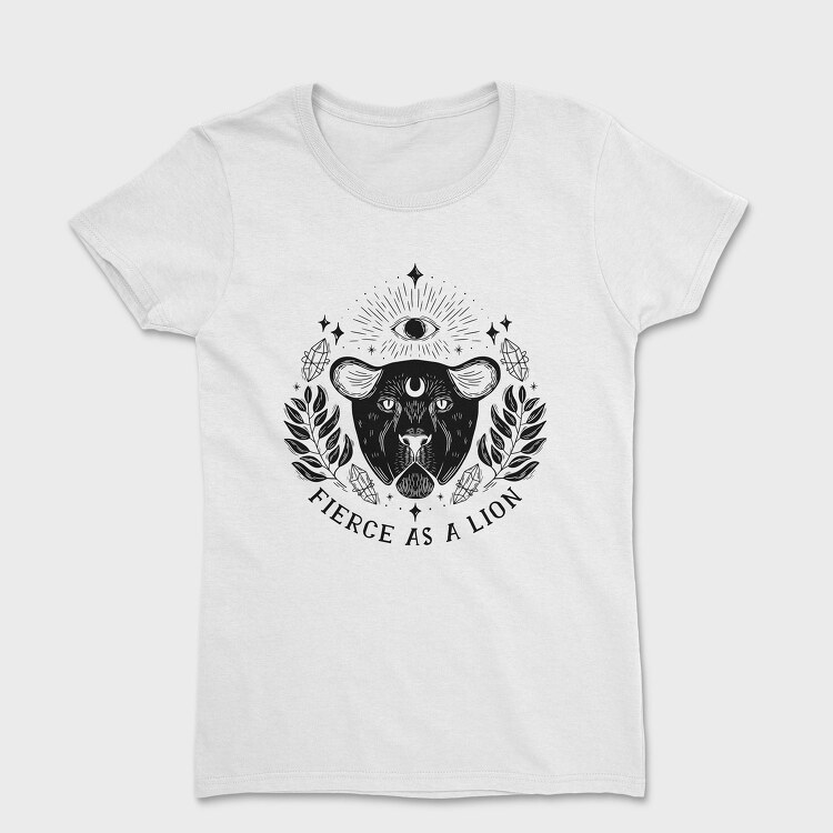 Fierce As A Lion Witch, Tricou Femei
