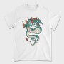 Fire Flames Dragon, Tricou Barbati (Unisex)