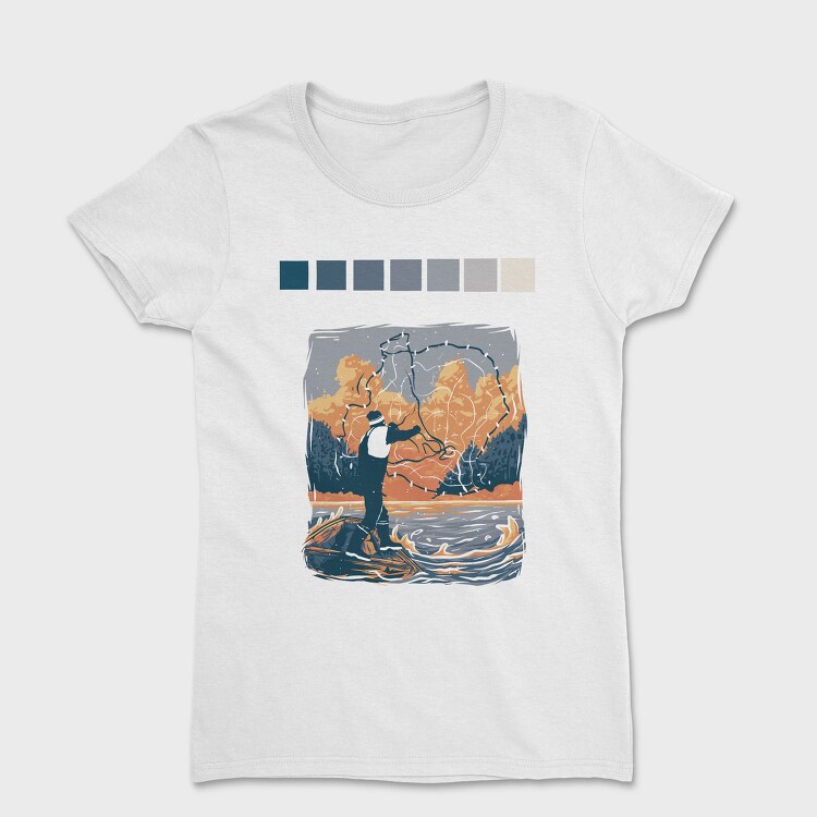 Fisherman Fish Net, Tricou Femei