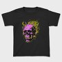 Flaming Punk Skull, Tricou Copii