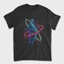 Floating Astronaut Neon Psicodelic, Tricou Barbati (Unisex)