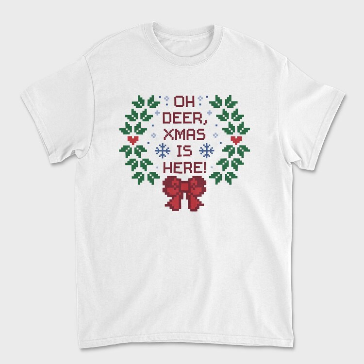 Oh Deer Xmas, Tricou Barbati (Unisex)