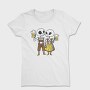 Oktoberfest Skeleton Couple, Tricou Femei
