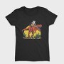 Opossum Riding T Rex Dinosaur, Tricou Femei