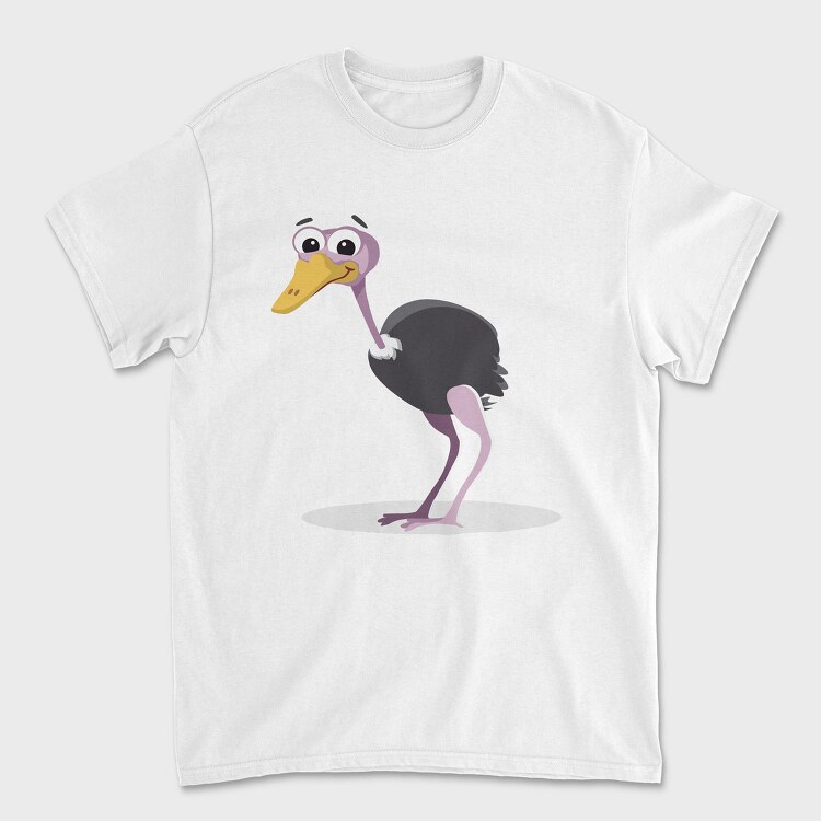Ostrich Smile, Tricou Barbati (Unisex)