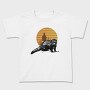 Otter In Sunset, Tricou Copii