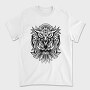 Owl Bird Animal Tribal, Tricou Barbati (Unisex)