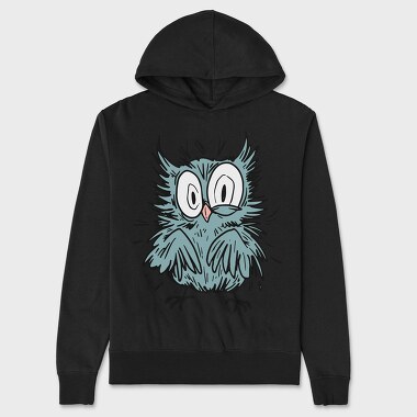 Owl Eyes, Hanorac Oversize Barbati (Unisex)