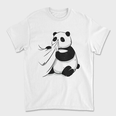 Panda Bear Animal Eating Shirt Cute, Tricou Barbati (Unisex)