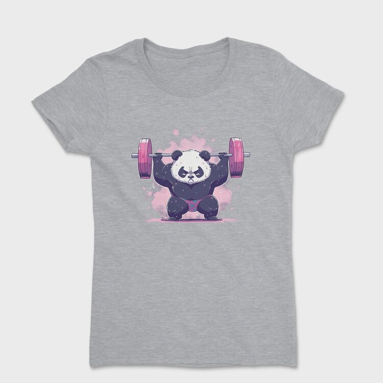Panda Lifting Weights, Tricou Femei