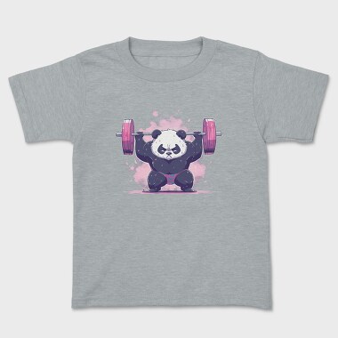Panda Lifting Weights, Tricou Copii