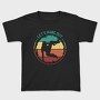 Parkour Retro Sunset Quote, Tricou Copii