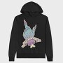 Pastel Goth Badass Witch, Hanorac Oversize Barbati (Unisex)