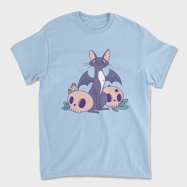 Pastel Goth Bat Cat Cute, Tricou Barbati (Unisex)
