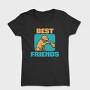 Dog Human Friendship Best Friends, Tricou Femei