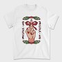 Funny Anti Christmas Mistle No, Tricou Barbati (Unisex)