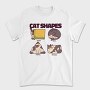 Funny Cat Shapes, Tricou Barbati (Unisex)