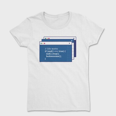 Funny Coding Computer Screen, Tricou Femei