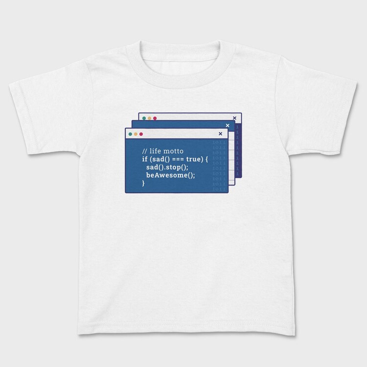 Funny Coding Computer Screen, Tricou Copii