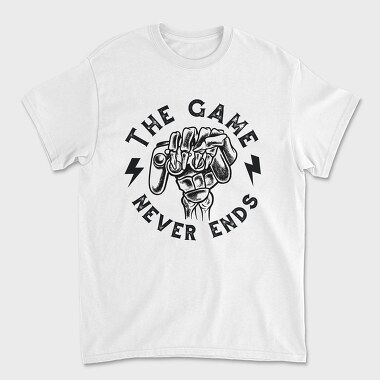 Funny Gaming Quote Skeleton Hand, Tricou Barbati (Unisex)