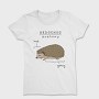 Funny Hedgehog Anatomy Meme, Tricou Femei