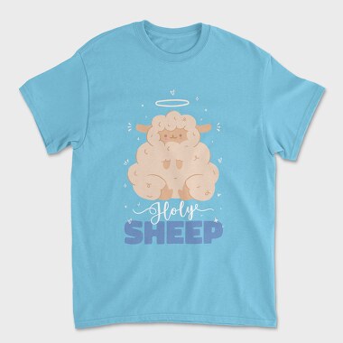 Funny Holy Sheep, Tricou Barbati (Unisex)