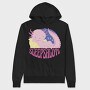Funny Sleepy Axolotl Sleepsalotl, Hanorac Oversize Barbati (Unisex)