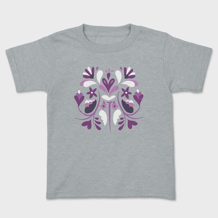 Floral 05, Tricou Copii