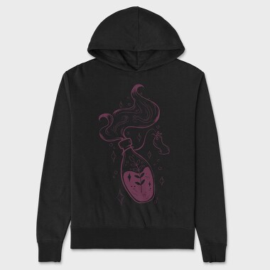 Floral Magic Potion, Hanorac Oversize Barbati (Unisex)