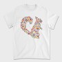 Floral Squirrel, Tricou Barbati (Unisex)