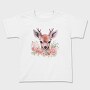 Florla Deer Throw Pillow, Tricou Copii