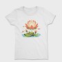 Flower And Frog Lotus, Tricou Femei