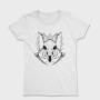 Goat Skull Hand Drawn, Tricou Femei