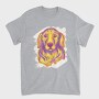 Golden Retriever Watercolor, Tricou Barbati (Unisex)