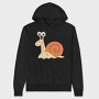 Snail Smile, Hanorac Oversize Barbati (Unisex)