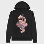 Snake With Sword And Skull Pastel Gothic, Hanorac Oversize Barbati (Unisex)