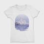 Snow Mountain Landscape, Tricou Femei