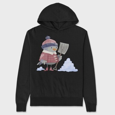 Snowbird Shovel, Hanorac Oversize Barbati (Unisex)