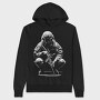 Soldier Crouching, Hanorac Oversize Barbati (Unisex)