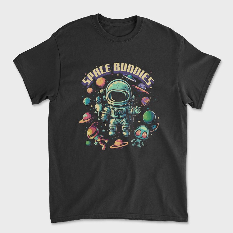 Space Buddies, Tricou Barbati (Unisex)
