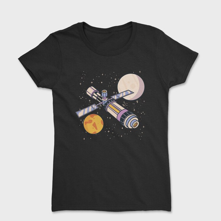 Spacecraft And Planets, Tricou Femei