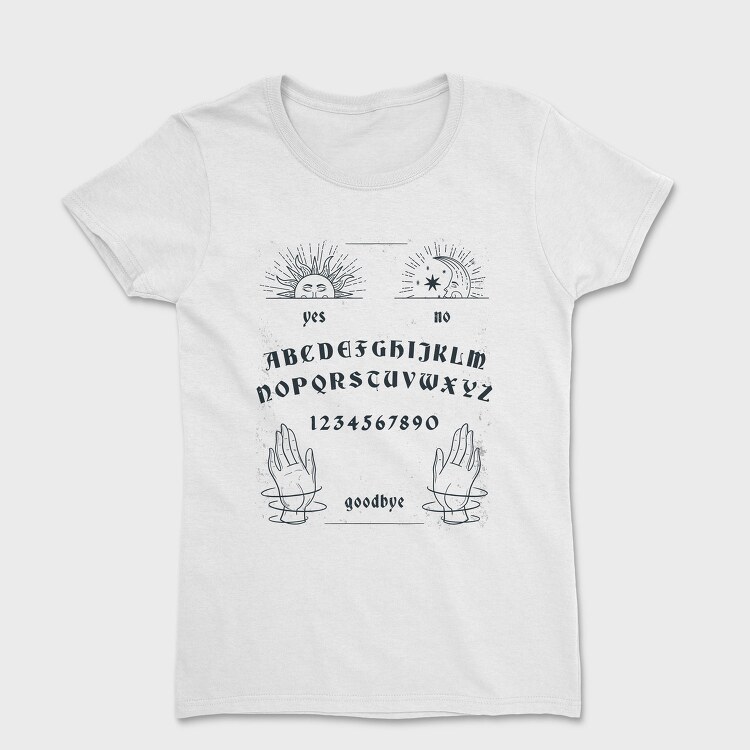 Spirit Board Esoteric Ouija, Tricou Femei