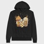 Spooky Coffees, Hanorac Oversize Barbati (Unisex)