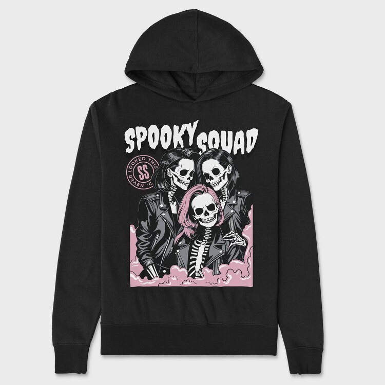 Spooky Squad, Hanorac Oversize Barbati (Unisex)
