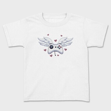Game Controller With Wings Joystick, Tricou Copii