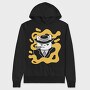 Gangster Cat, Hanorac Oversize Barbati (Unisex)