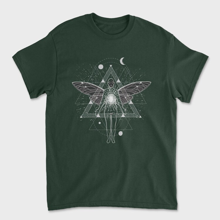 Geometric Astral Trip, Tricou Barbati (Unisex)