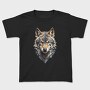 Geometric Wolf Head, Tricou Copii