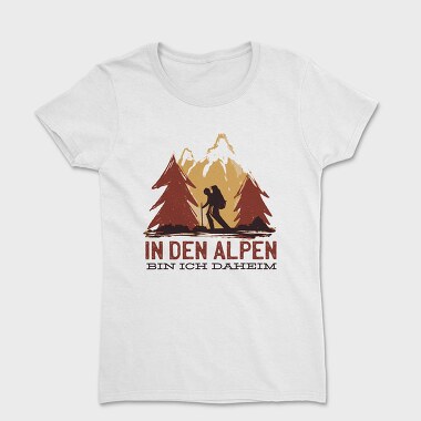 German Alpen Hiking, Tricou Femei