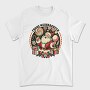 German Christmas Cotton Candy Santa, Tricou Barbati (Unisex)